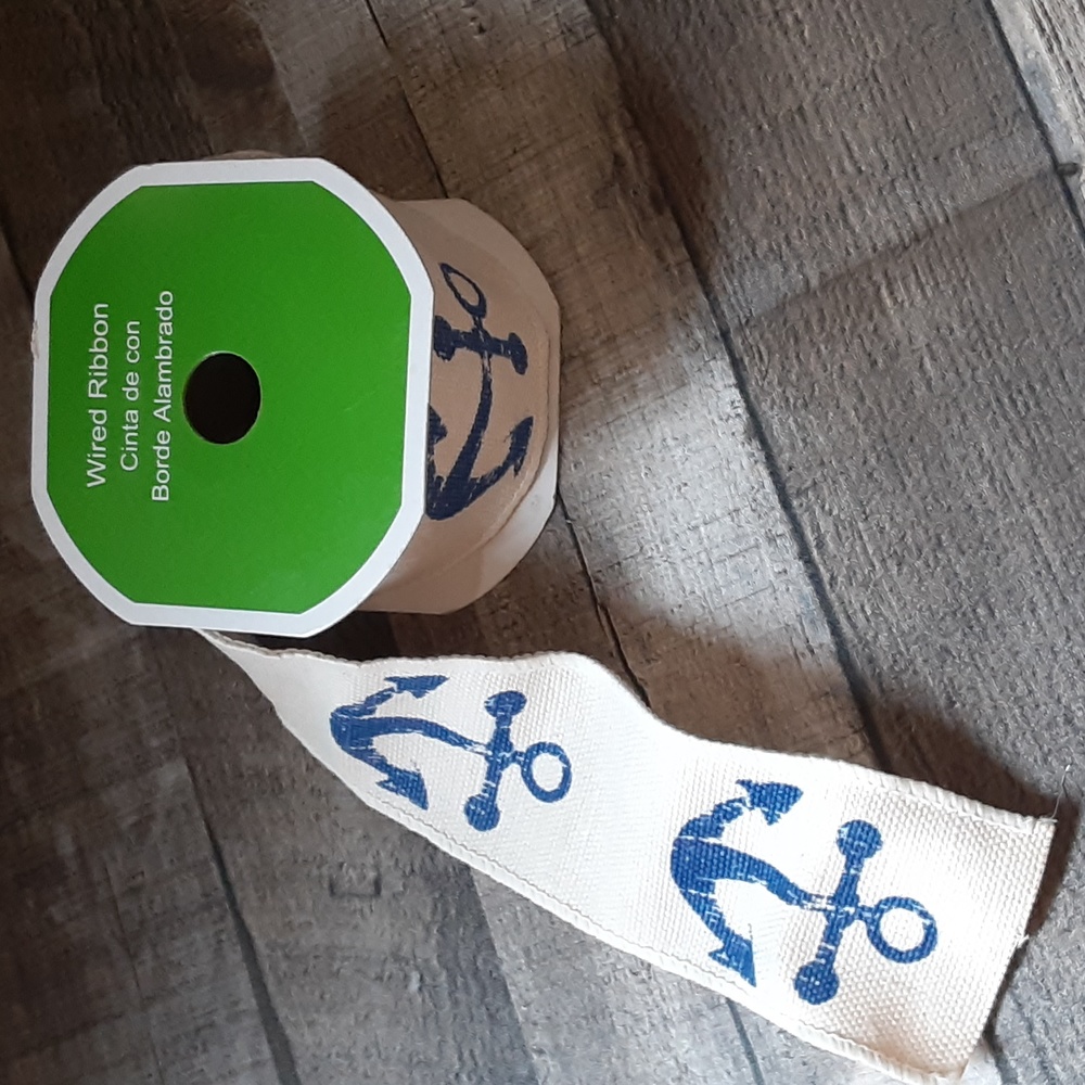 Nautical Wired Craft Ribbon